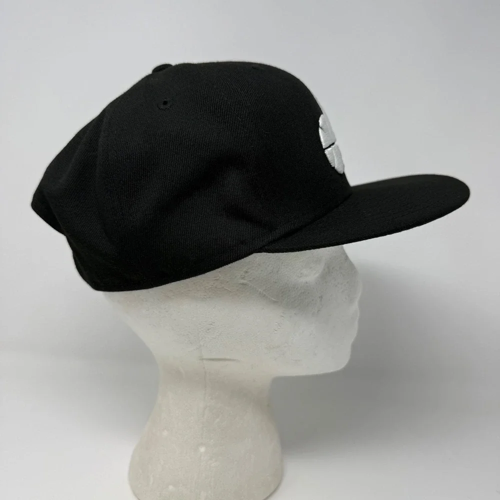 New Era 9FIFTY Utah Jazz Snapback Hat Black White NBA‎ Basketball Cap Flat Bill